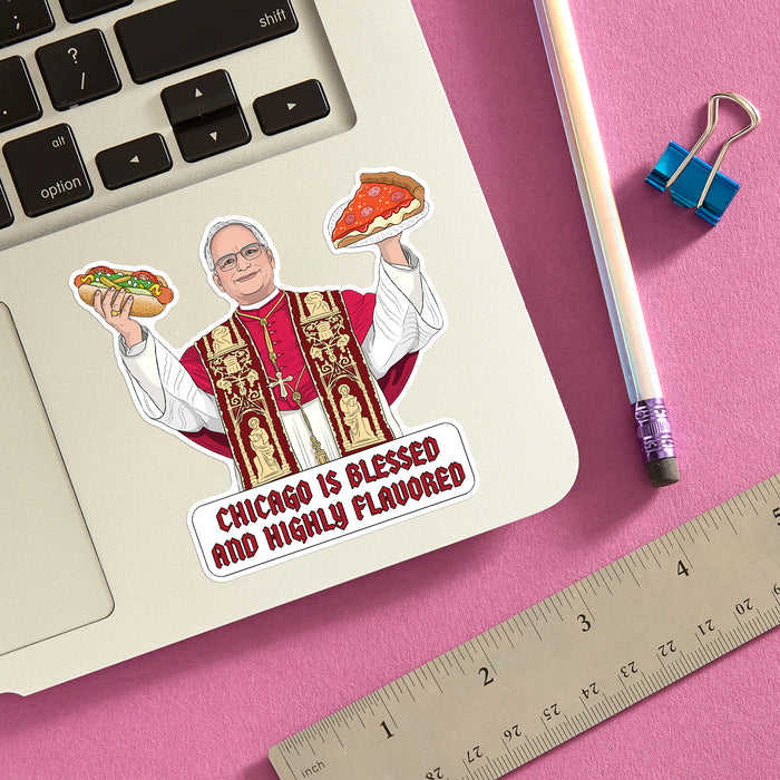 Die Cut Sticker - Chicago Pope