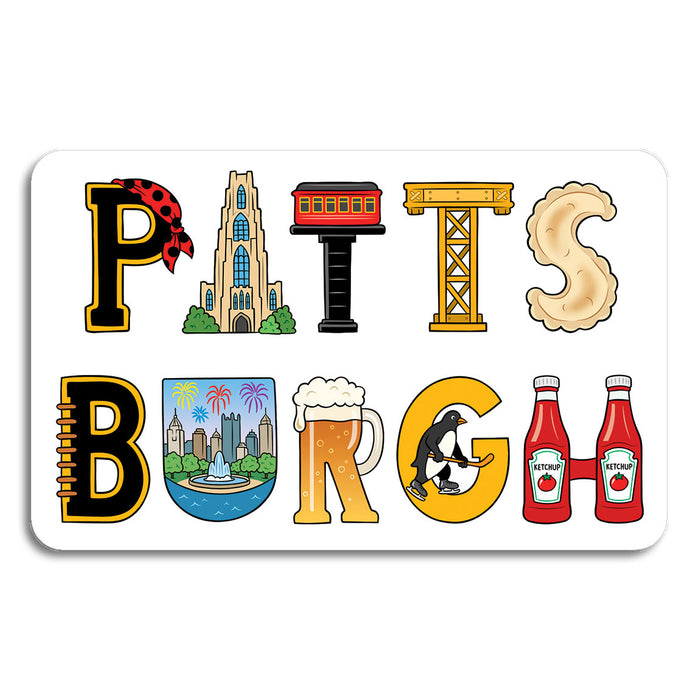Die Cut Sticker - Pittsburgh Icons