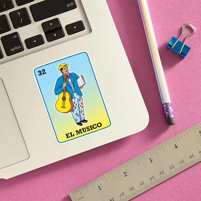 Die Cut Sticker - El Musico