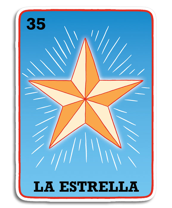 Die Cut Sticker - La Estrella
