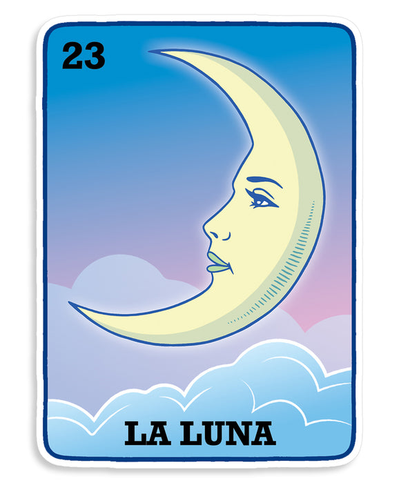 Die Cut Sticker - La Luna