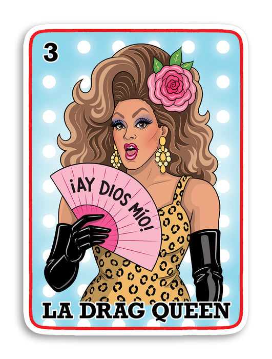 Die Cut Sticker - La Drag Queen Loteria
