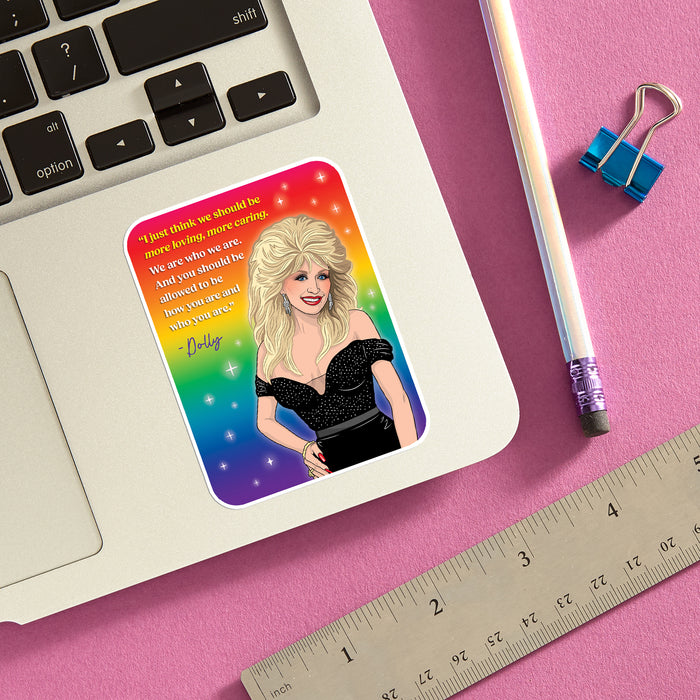 Die Cut Sticker - Dolly More Loving and Caring