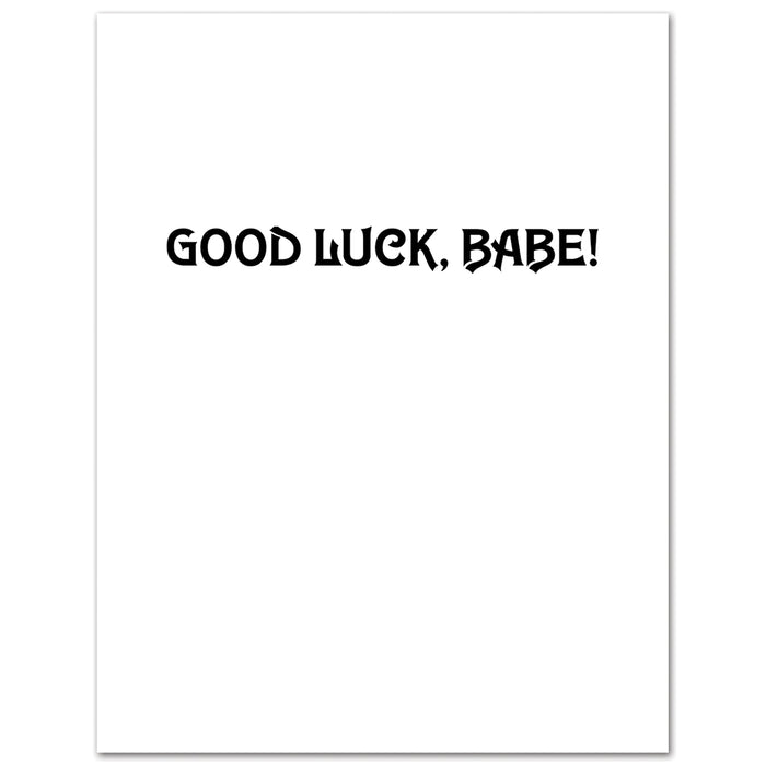 Chappell Happy Holidays Good Luck Card