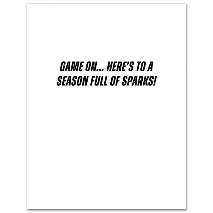 Heated Rivalry Happy Holidays Christmas Card