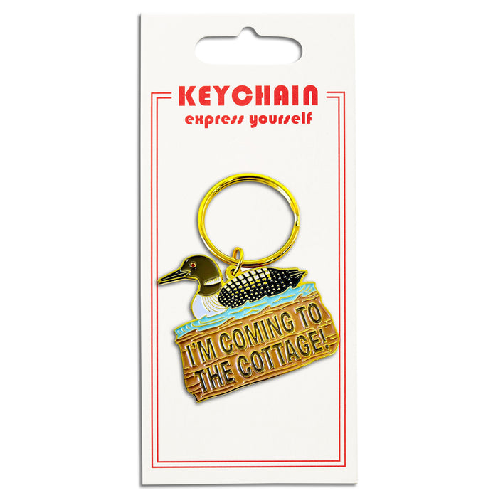 Keychain - Heated Rivalry I'm Coming to the Cottage