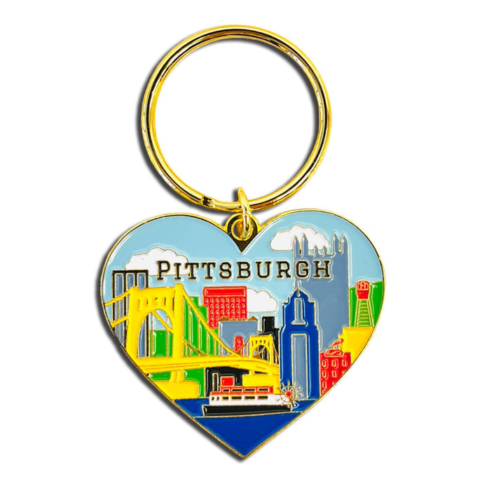 Keychain - Pittsburgh Heart