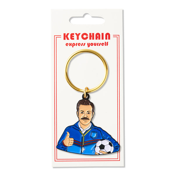 Keychain - Ted Soccer