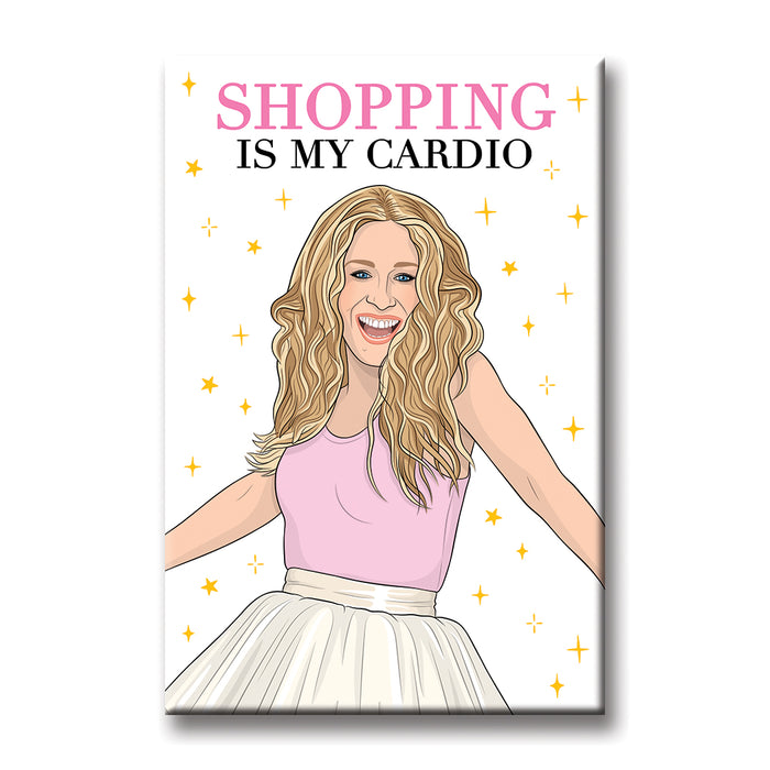 Magnet - Shopping is my Cardio