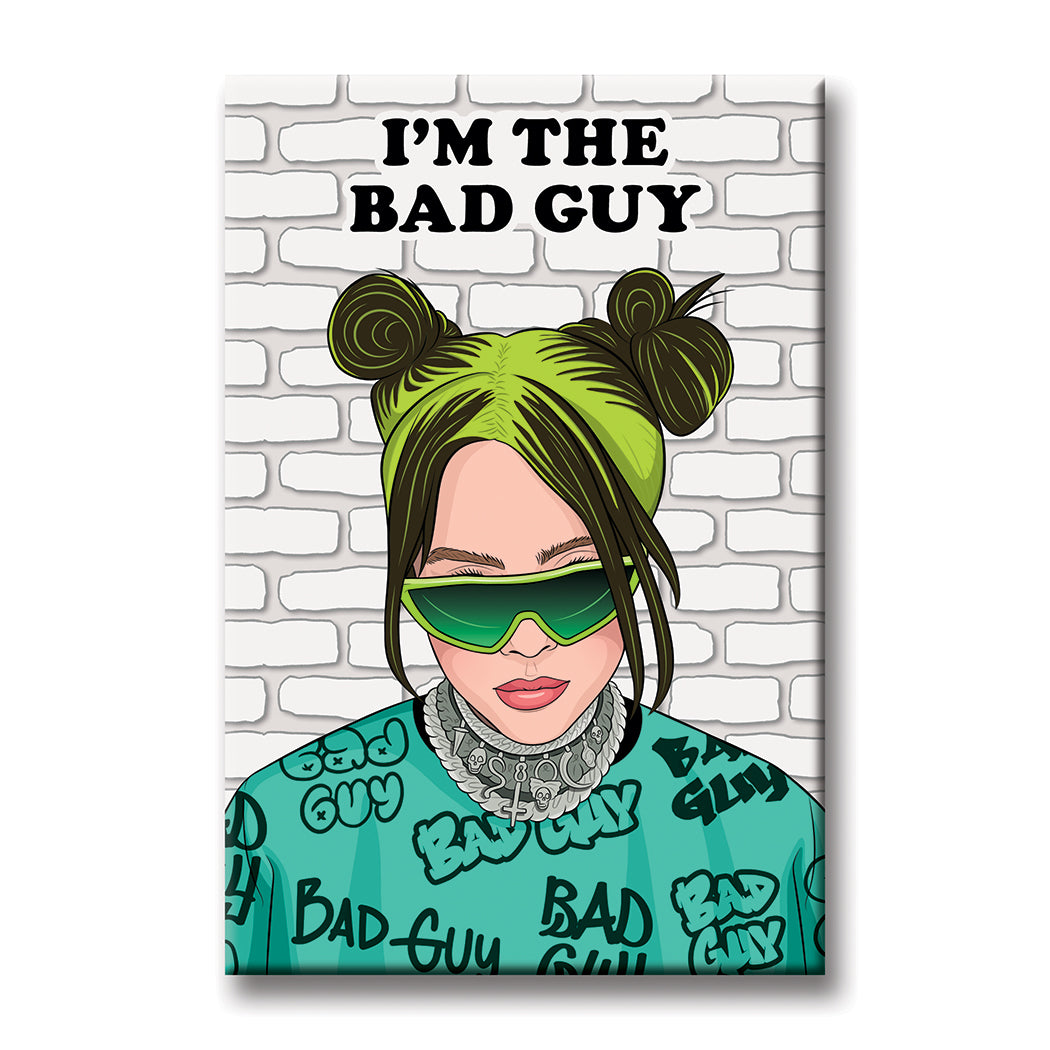Billie Eilish BAD GUY ブランケット Magnet - Billie Eilish Bad Guy — The Found