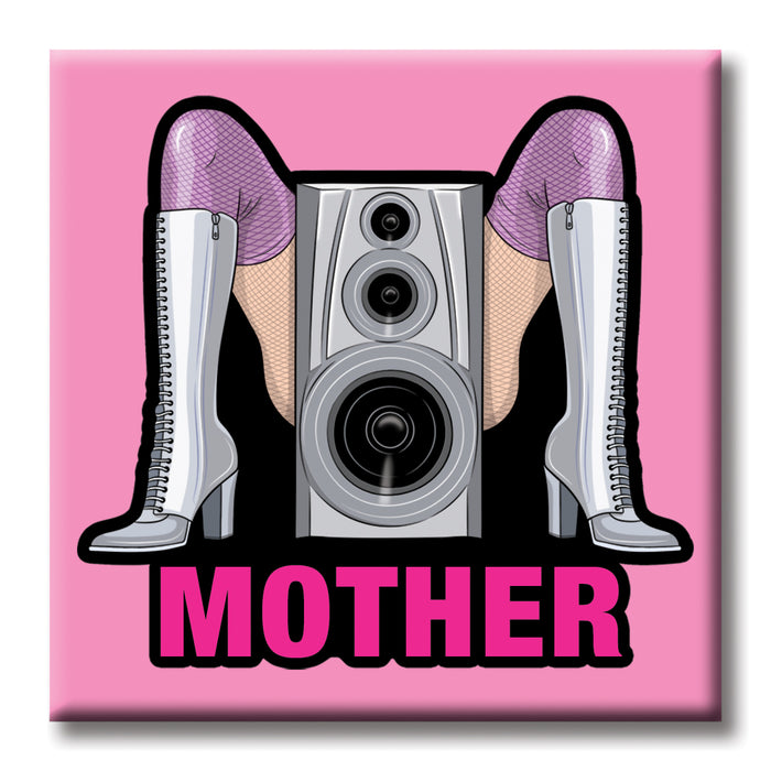 Square Magnet - Madonna Mother