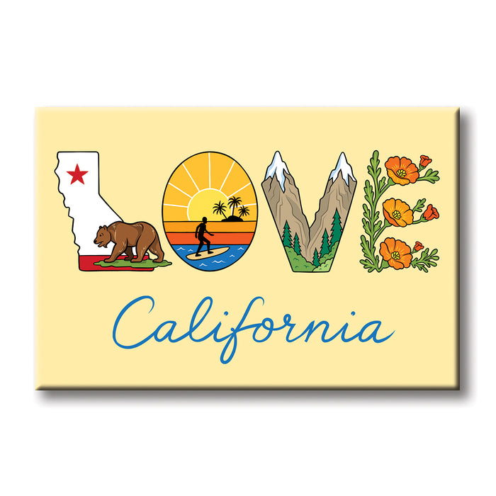 Magnet - California LOVE