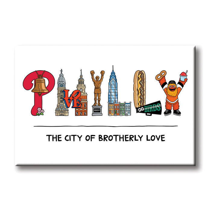 Magnet - Philly Icons