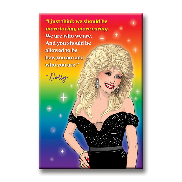 Magnet - Dolly More Loving Quote