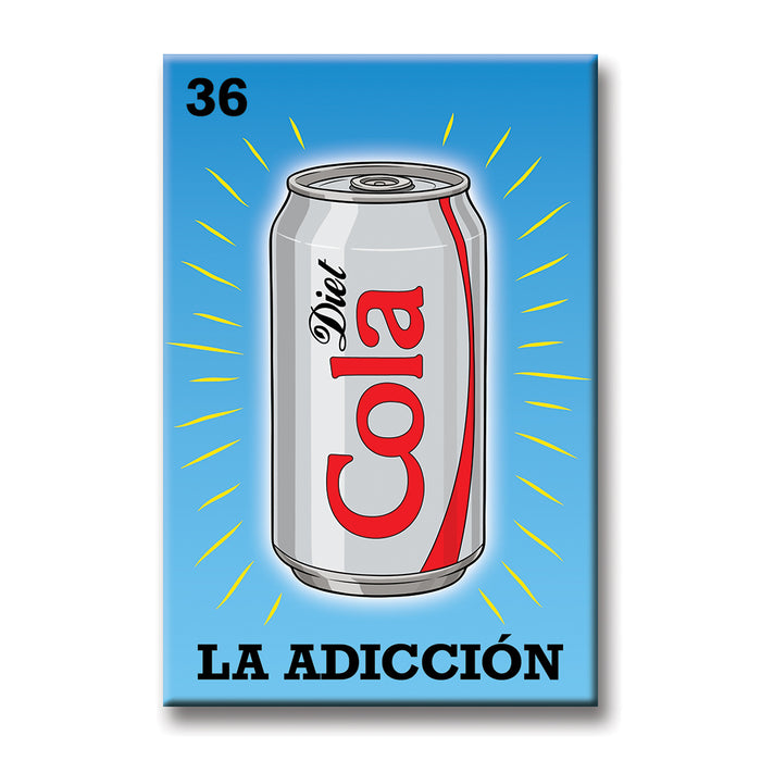 Magnet - Loteria Diet Cola La Adicción
