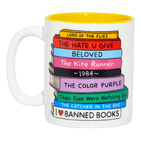 Coffee Mug: I Heart Banned Books