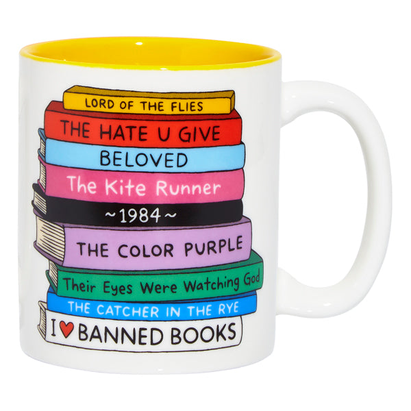 Coffee Mug: I Heart Banned Books