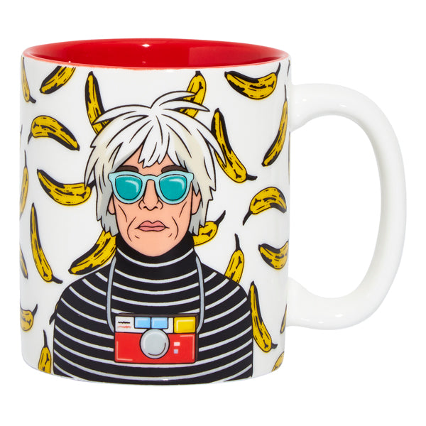 Coffee Mug: Andy Warhol Bananas