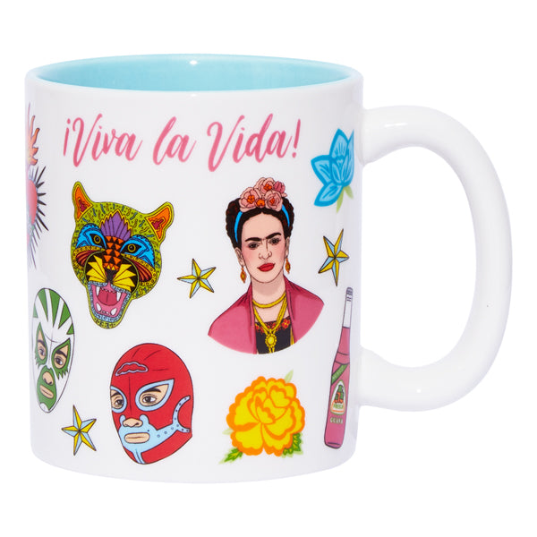 Coffee Mug: Viva la Vida Latino Collage