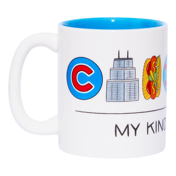 Coffee Mug: Chicago Icons My Kind of Town