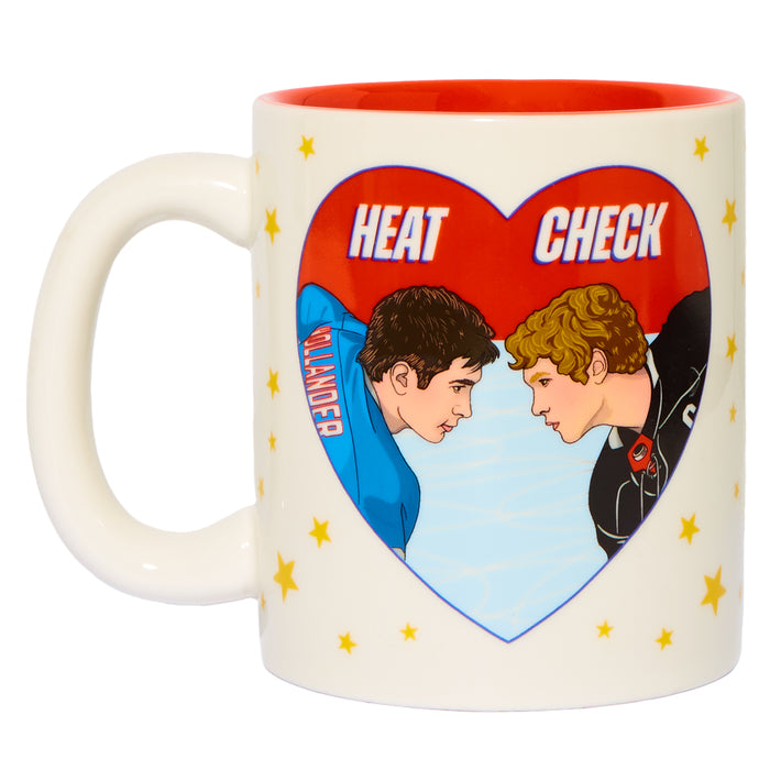 Coffee Mug: Heated Rivalry Heat Check Heart
