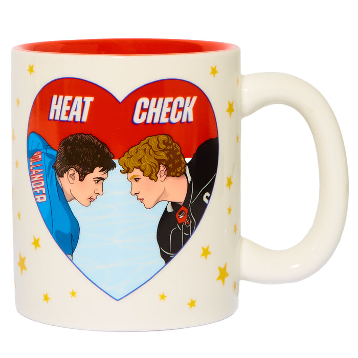 Coffee Mug: Heated Rivalry Heat Check Heart