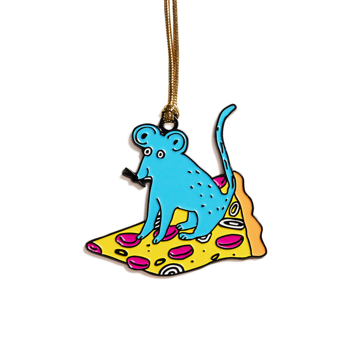 Ornament - Pizza Rat