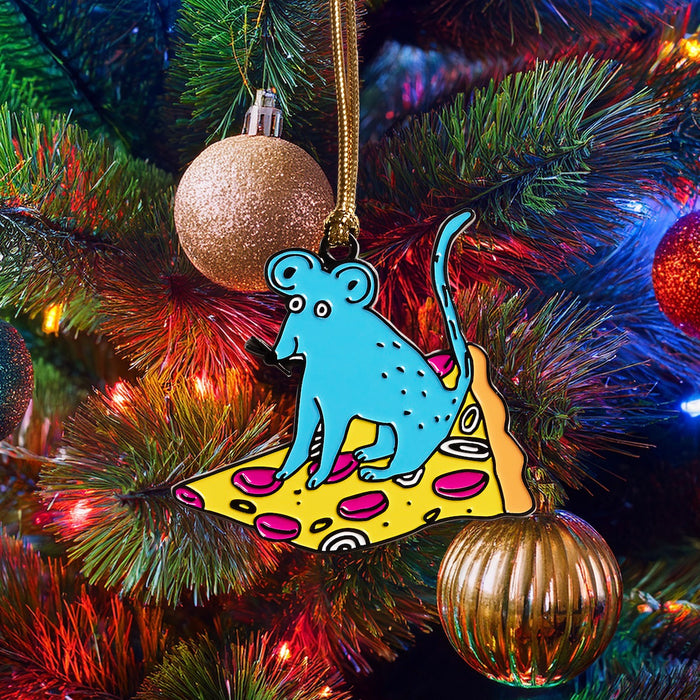 Ornament - Pizza Rat