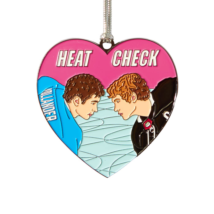 Ornament - Heated Rivalry Heat Check Heart