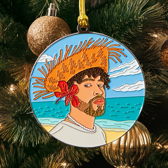 Ornament - Beach Bad Bunny
