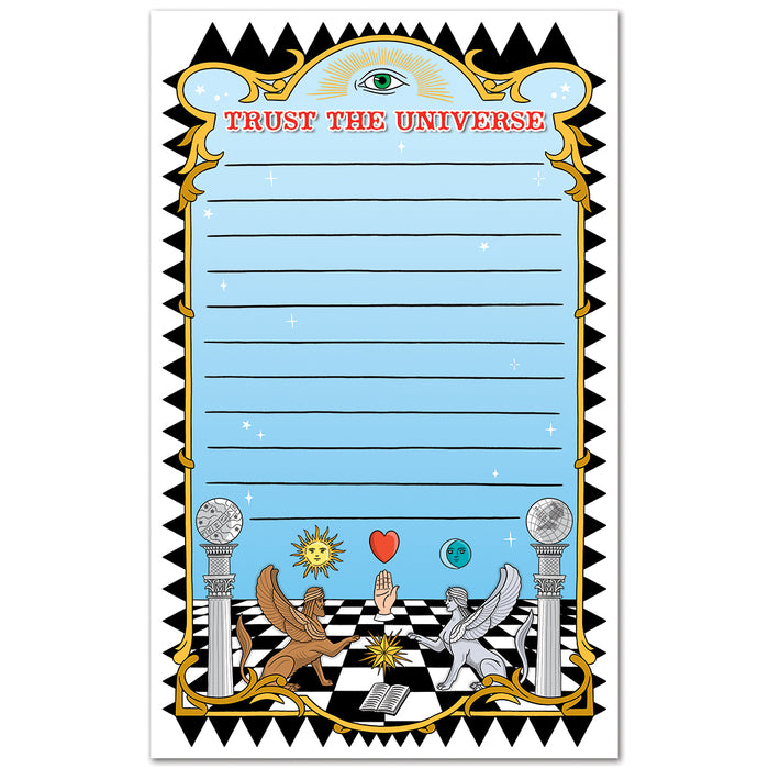 Notepad: Occult Trust the Universe