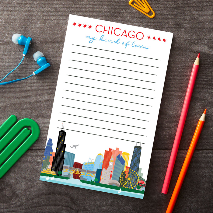 Notepad: Chicago My Kind of Town