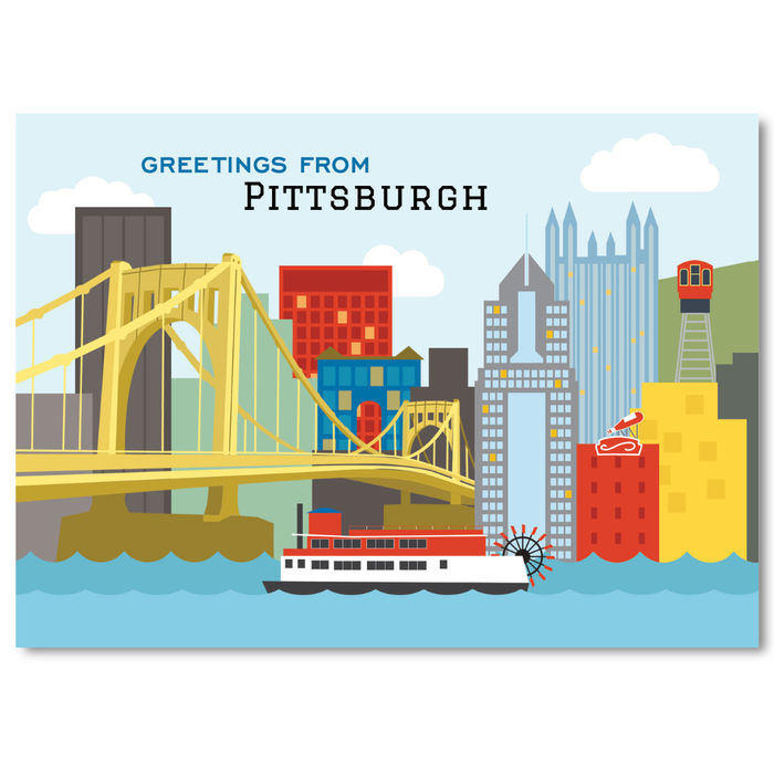 Postcard - Pittsburgh Skyline