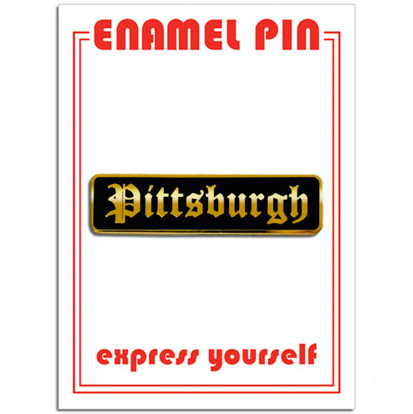 Pin - Pittsburgh (Old English)
