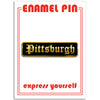 Pin - Pittsburgh (Old English)