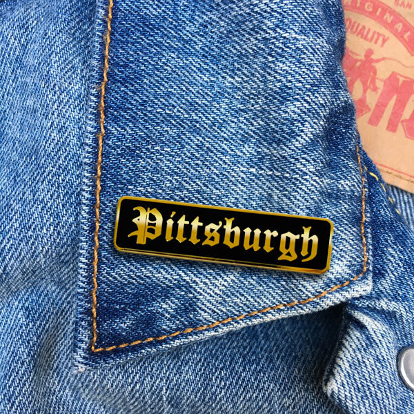 Pin - Pittsburgh (Old English)