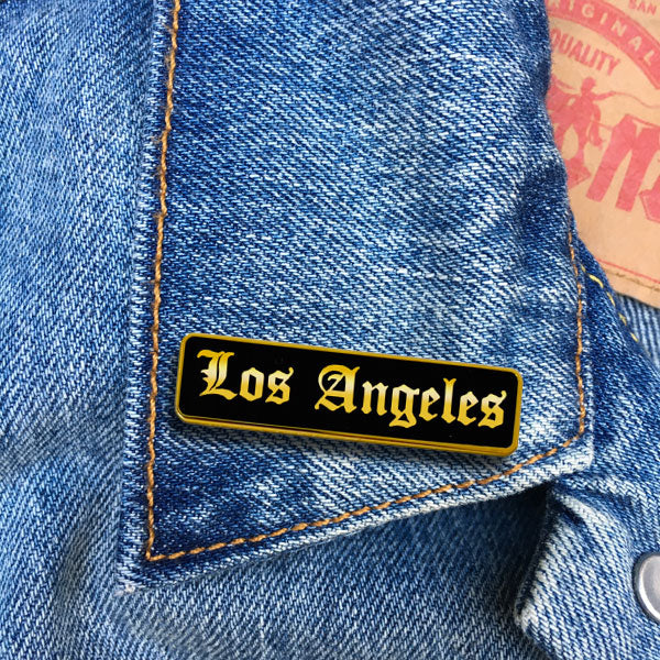 Pin - Los Angeles (Old English)