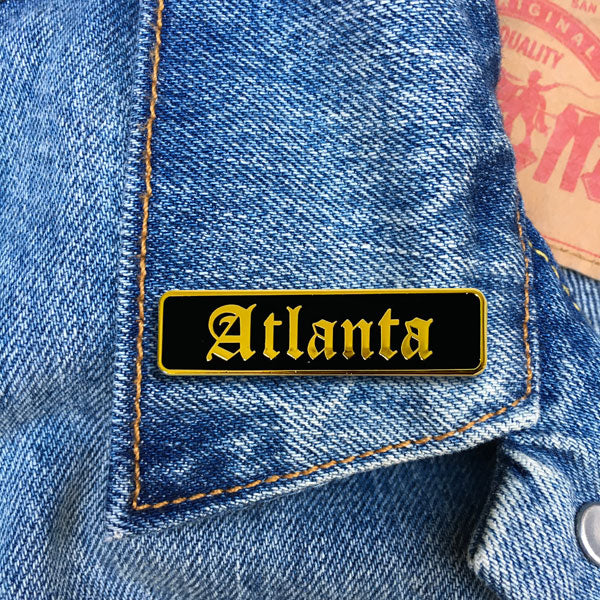 Pin - Atlanta (Old English)