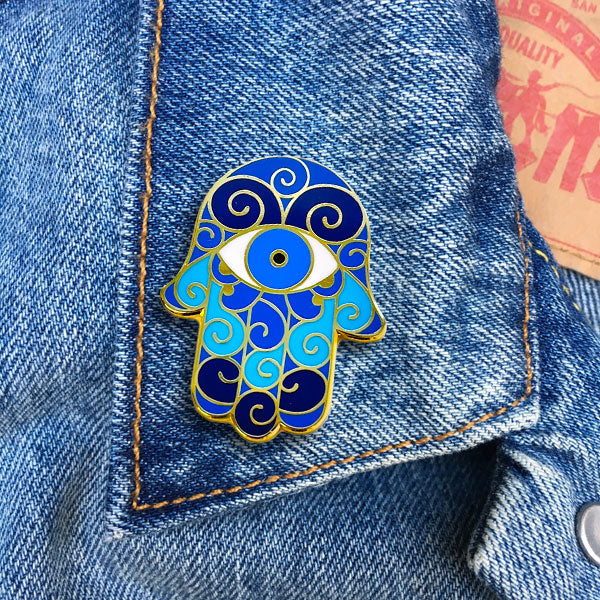 Pin - Hamsa Hand Historical/Religious Symbols