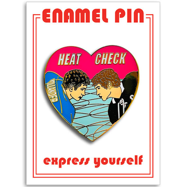 Pin - Heated Rivalry Heat Check Heart