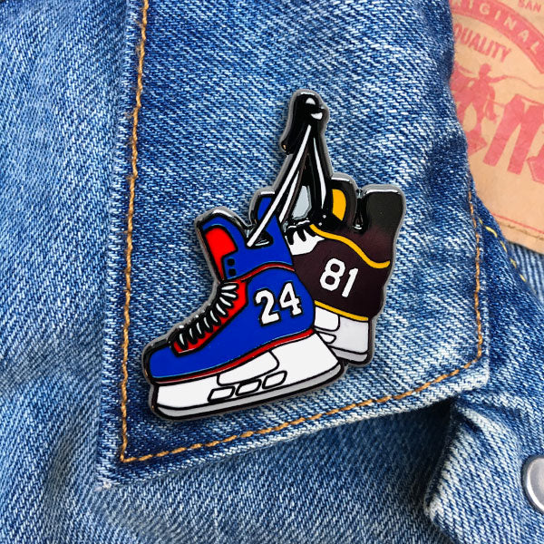 Pin - Heated Rivalry Hockey Skates