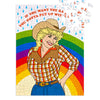 Puzzle: Cowgirl Rainbow