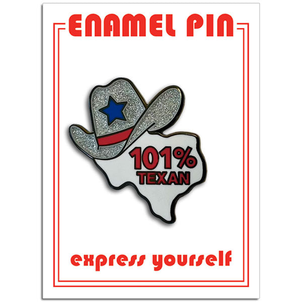 Pin - 101% Texan