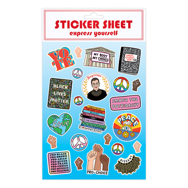 Sticker Sheet - Activism