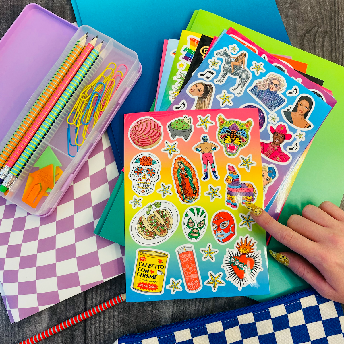 Accessories & Flair - Sticker Sheets — The Found