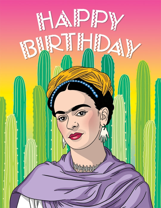 Artista Mexicana Cacti Happy Birthday