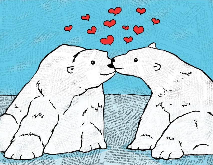 Polar Bears-you melt my heart