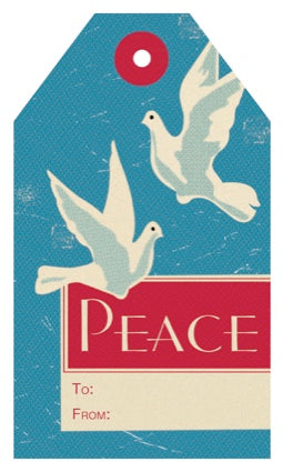 Tag - Peace Doves (8/pk)