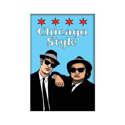 Magnet - Blues Bros Chicago Style