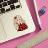 Die Cut Sticker - Dolly Xmas